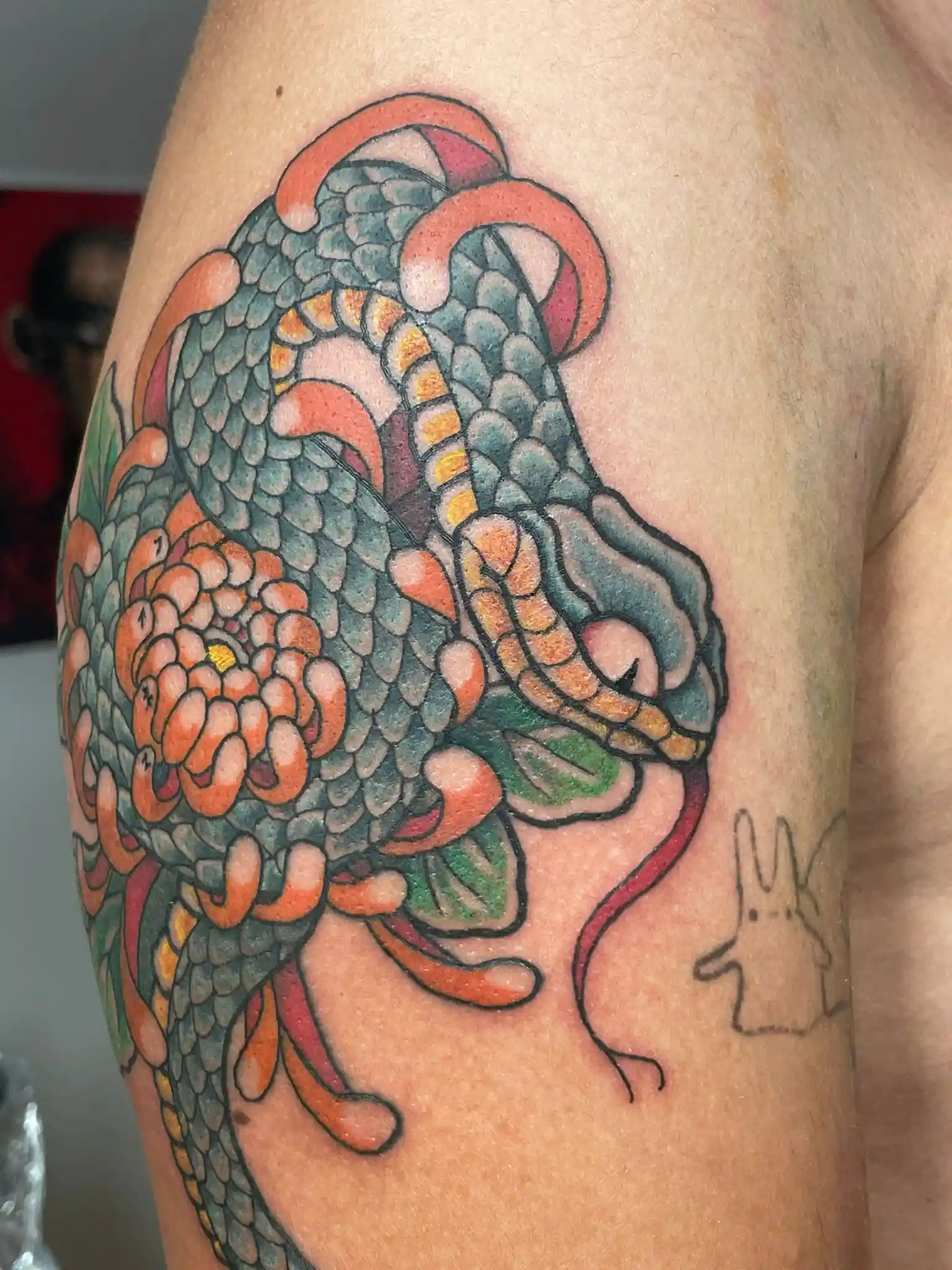Tatuaje de estudiante post-curso 6