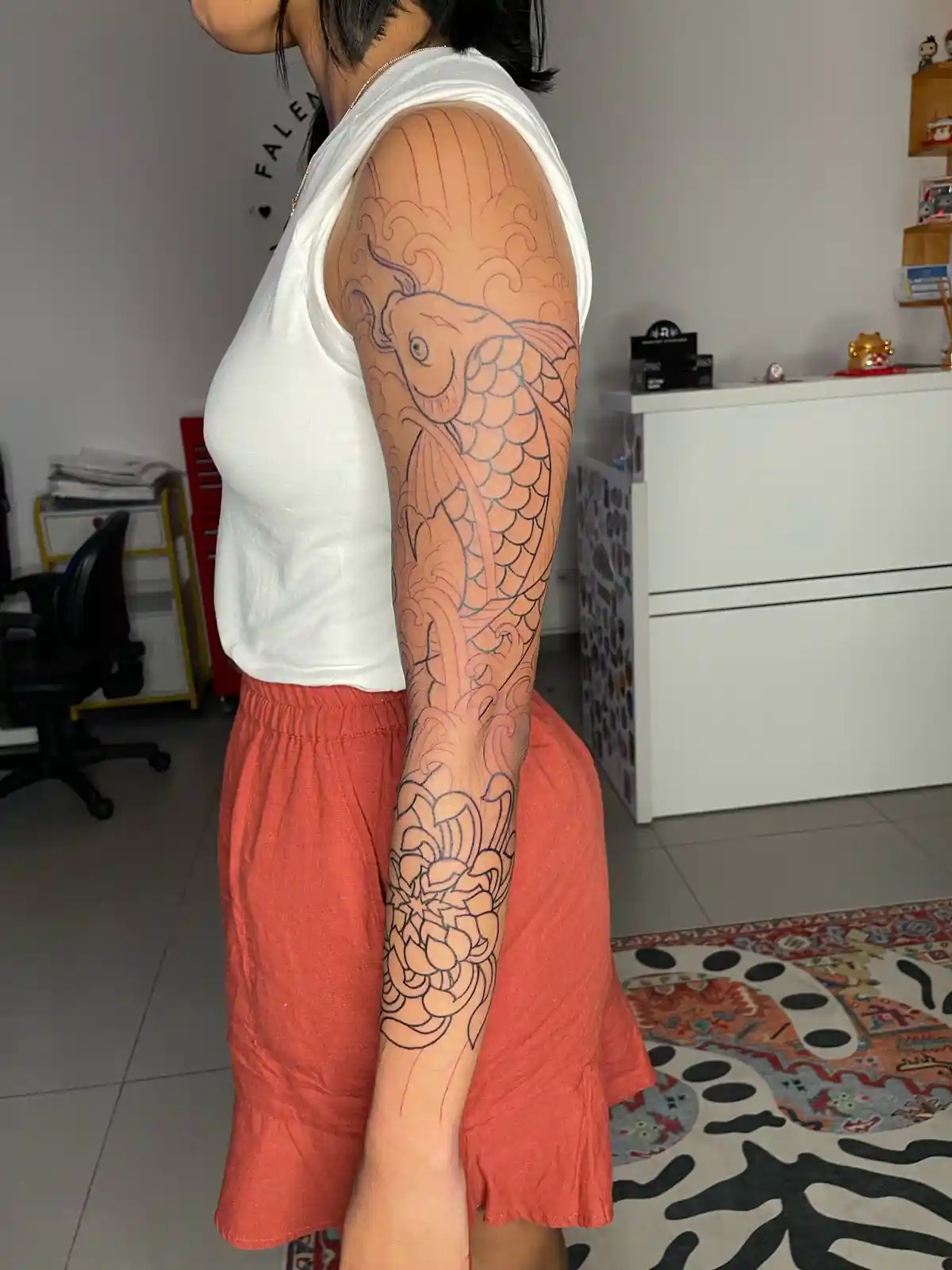 Tatuaje de estudiante post-curso 8